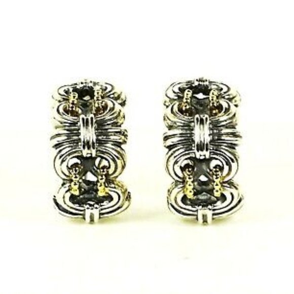 LAGOS Jewelry Lagos Feminine Sterling Silver 8k Yellow Gold Caviar